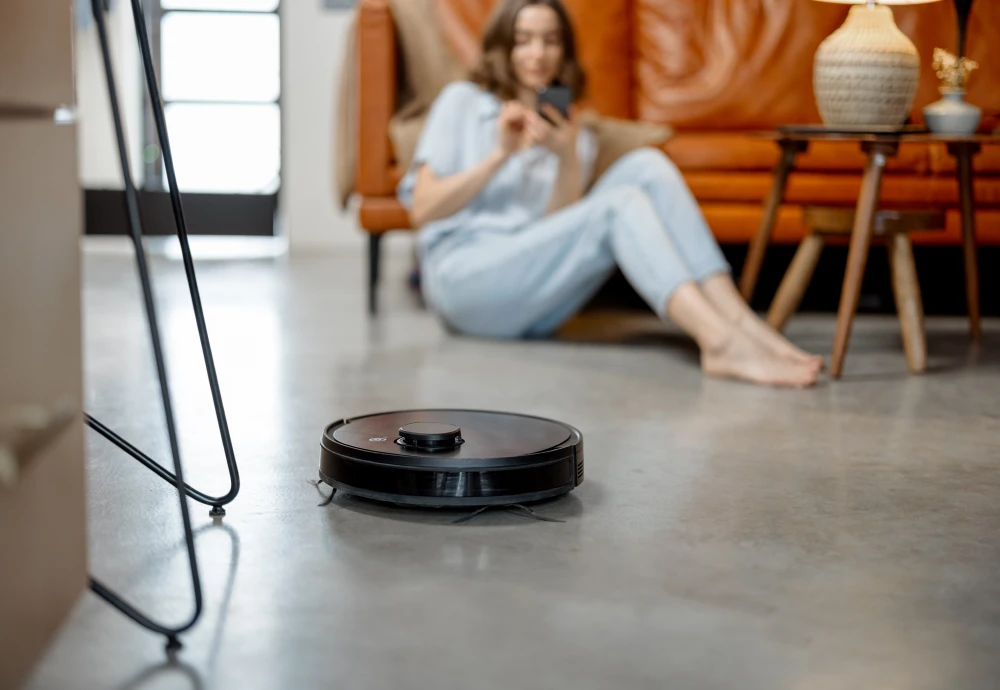 robotic floor mop and vacuum cleaner